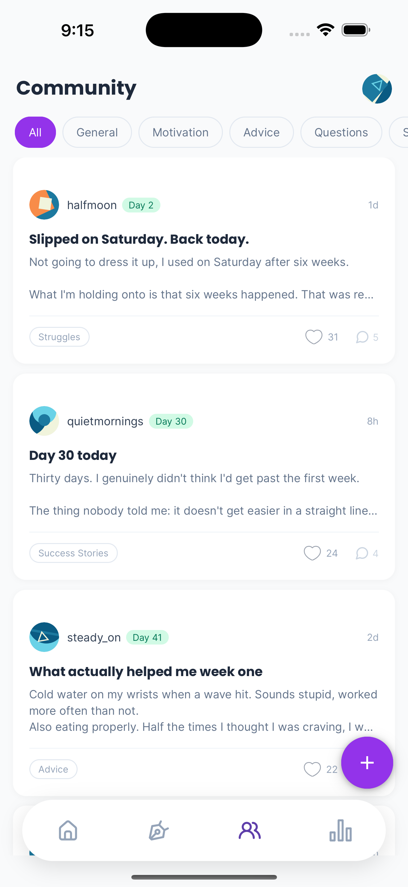 K-Free anonymous recovery community